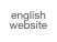english website